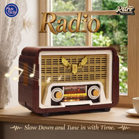 Retro Collection Wireless Radio Construction Set