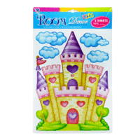 Wall Art Stickers - Princess Castle Medium main image