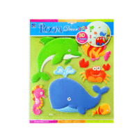 Wall Art Stickers - 3D Sea Creatures main image