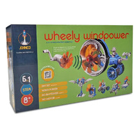 Wheely Windpower 6 in 1 Wind Powered Robot main image