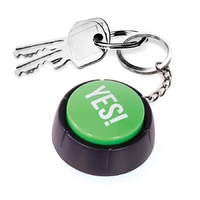 The Yes Button Keyring main image