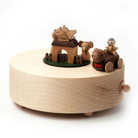 Zoo Wooden Musical Box main image