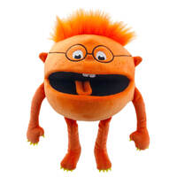 Orange Baby Monster Puppet main image