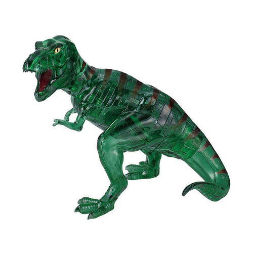 3D Green T Rex Crystal Puzzle