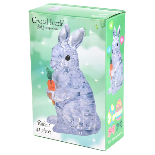 3D Rabbit Crystal Puzzle