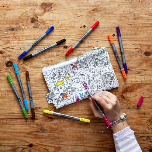 Colour and Learn Fairytales and Legends Pencil Case