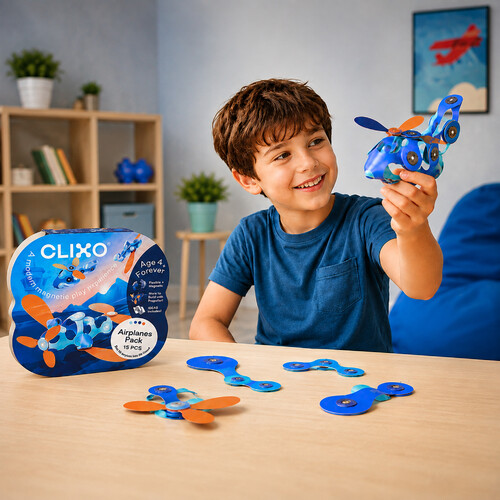 Clixo Airplanes Pack 15pc