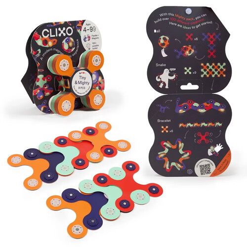 Clixo Tiny and Mighty Space Pack 9pcs