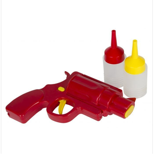 Condiment Gun Set Dispense your sauce in style!