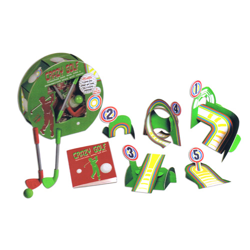 Crazy Golf Create a crazy golf course on your desktop!