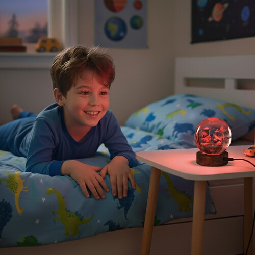 Dino Land 3D LED Crystal Lamp