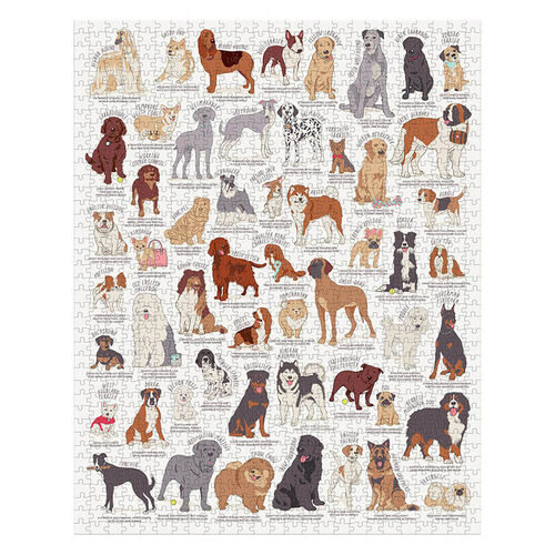 Dog Lovers 1000pc Jigsaw Puzzle 2nd Edition