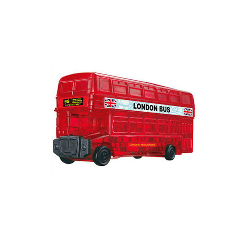 3D London Bus Crystal Puzzle