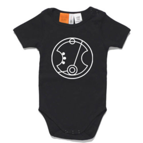 Gallifreyan Name Onesie Baby