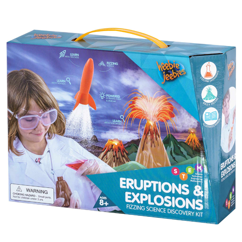 Eruptions & Explosions Science Discovery Kit