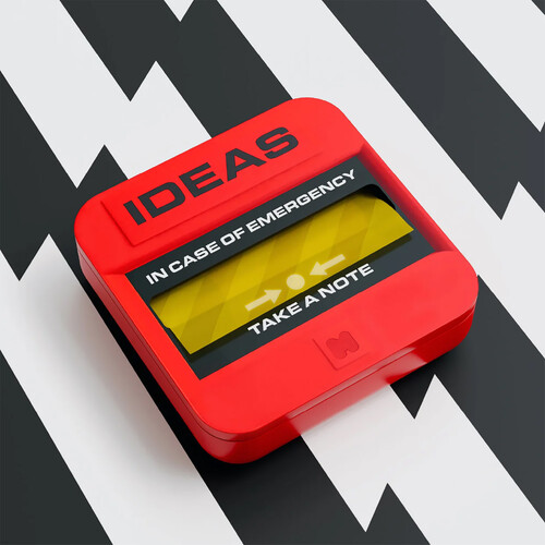 Emergency Sticky Notes Dispenser