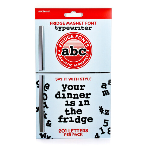 Fridge Fonts Magnets