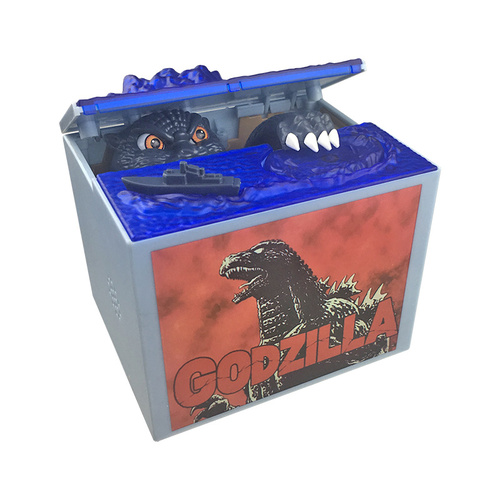 Godzilla Coin Stealing Money Bank
