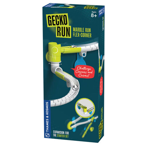 Gecko Run Marble Run Flex Corner Expansion