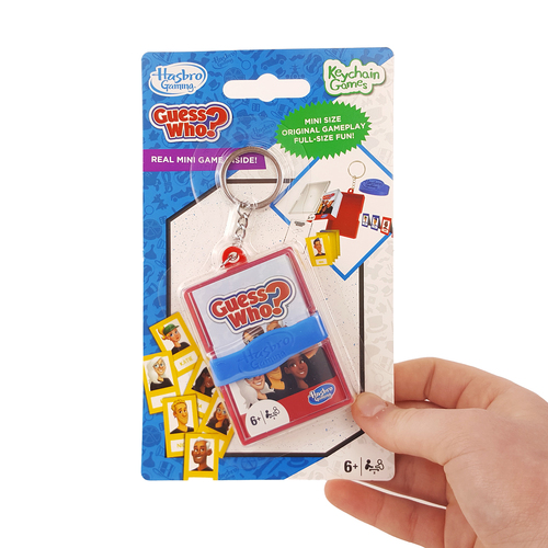 Guess Who Mini Game with Keyring