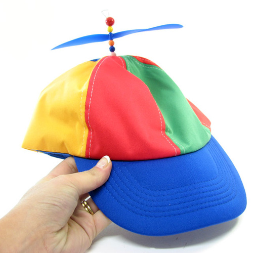 Propeller Hat With Real Working Propeller!