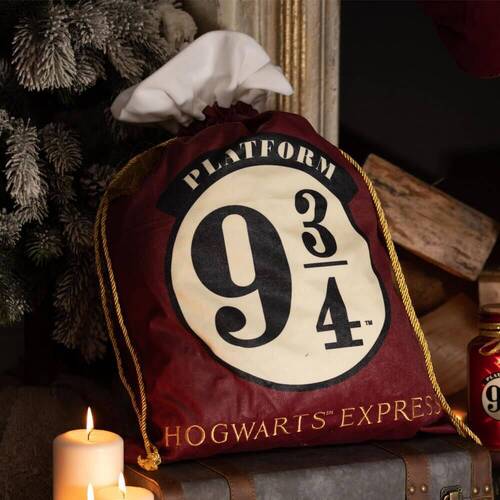 Harry Potter Platform 9 3/4 Santa Sack