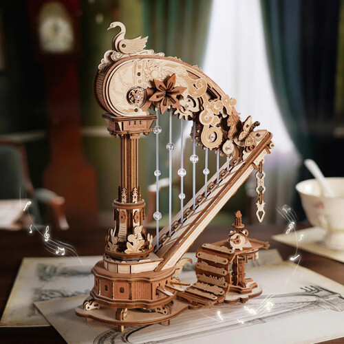 ROKR Magic Harp Music Box 3D Puzzle