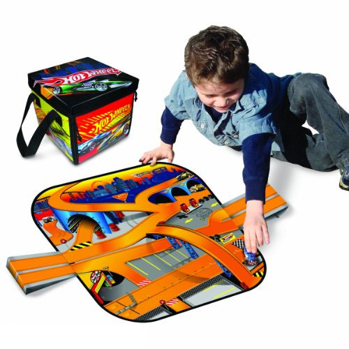 Hot Wheels Zip Bin Ramp It Up Ideal for portable play!