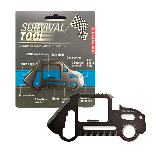 Kikkerland Car Shaped Survival Tool