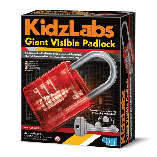 Kidzlabs Giant Visible Padlock