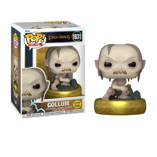 LOTR Gollum Glow Pop Vinyl Plus