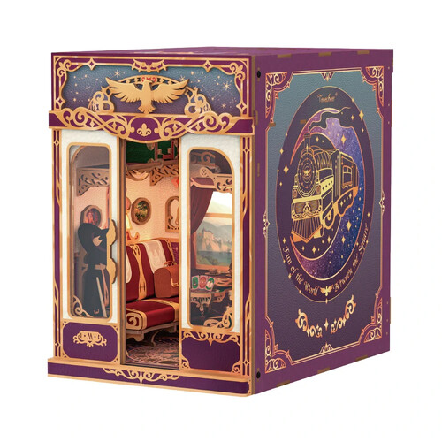Magical Journey Infinity Train Cabin 3D Book Nook Kit