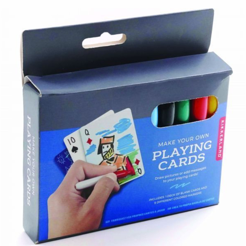 Make Your Own Playing Cards Create your own personalised winning hand!