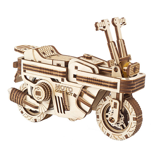 UGears Moto Compact Folding Scooter Mechanical Model Kit