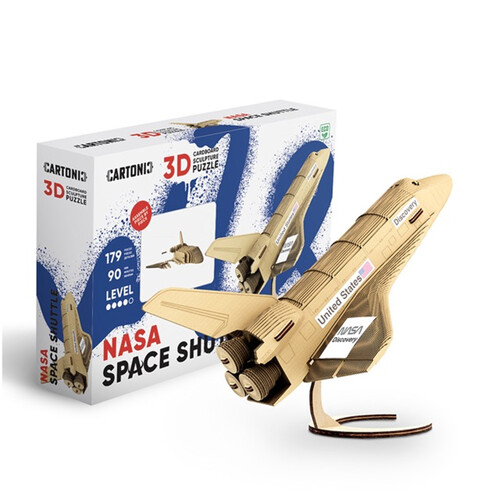 NASA Space Shuttle 3D Cardboard Puzzle