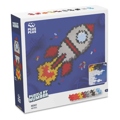 Puzzle by Number Rocket 500 pcs
