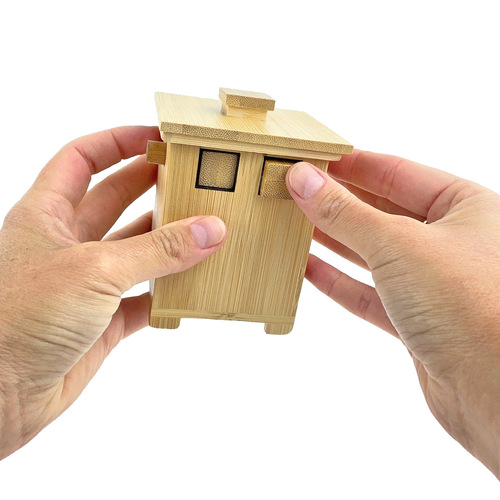 Project Genius Honey Hive Secret Box Wooden Puzzle