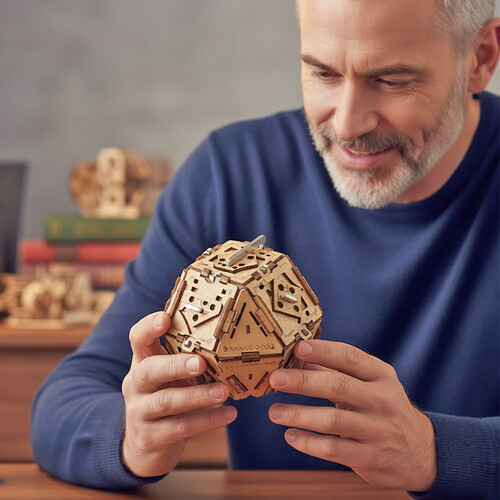 Philosopher's Stone Box with Metal Puzzle Box