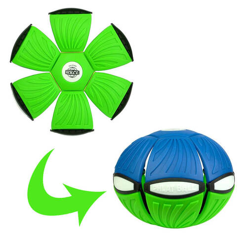 Phlat Ball V4 Throw a disc catch a ball!