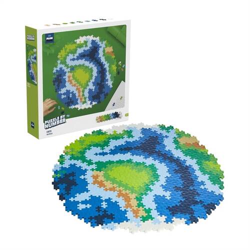 Puzzle By Number Earth 800pcs