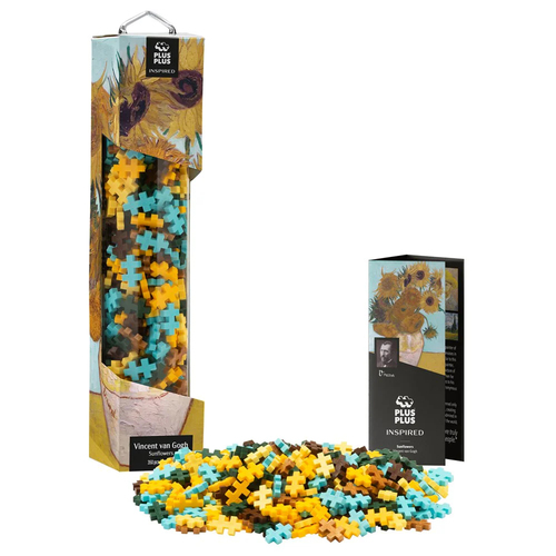 Plus Plus Inspired Van Gogh Sunflowers 350pc