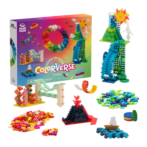 Plus Plus Learn to Build Colorverse Superset 1000pc