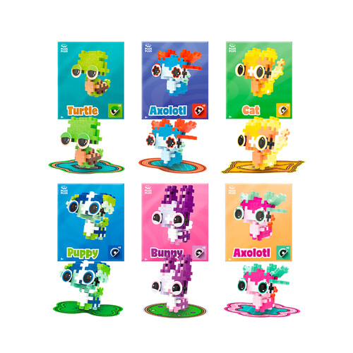 Plus Plus Pets Mini 6 Pack
