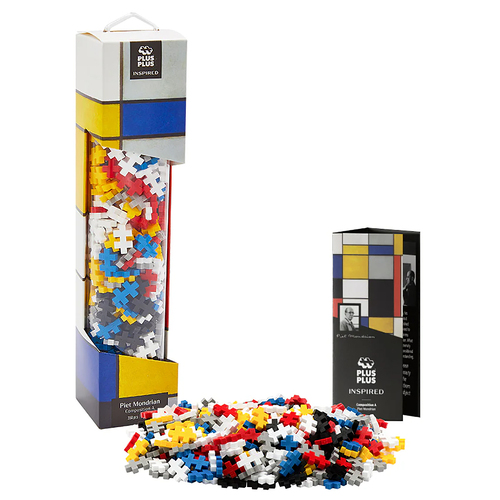 Plus Plus Inspired Mondrian Composition A 350pc