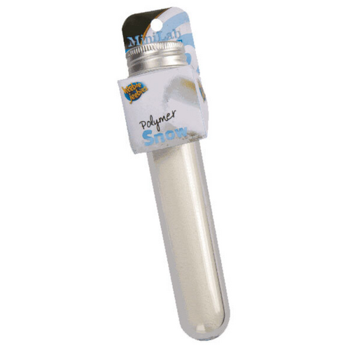 Polymer Snow in a Test Tube