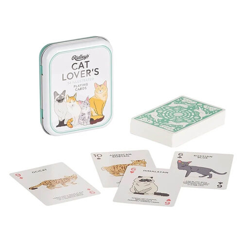 Cat Lovers Playing Cards