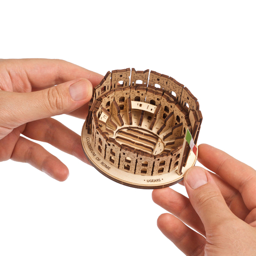 UGears Rome Colosseum Mini Wooden Model Kit