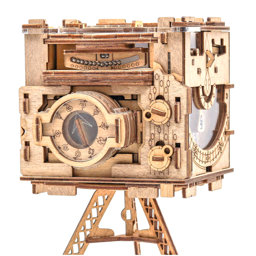 Sherlock's Camera Wooden Escape Room in a Box