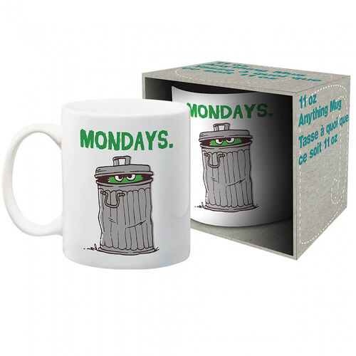 Sesame Street Mondays Ceramic Mug