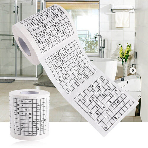 Sudoku Toilet Roll